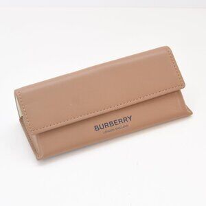 Burberry Camel Brown Case for  Burberry Eyeglasses Sunglasses Magnetic Closure